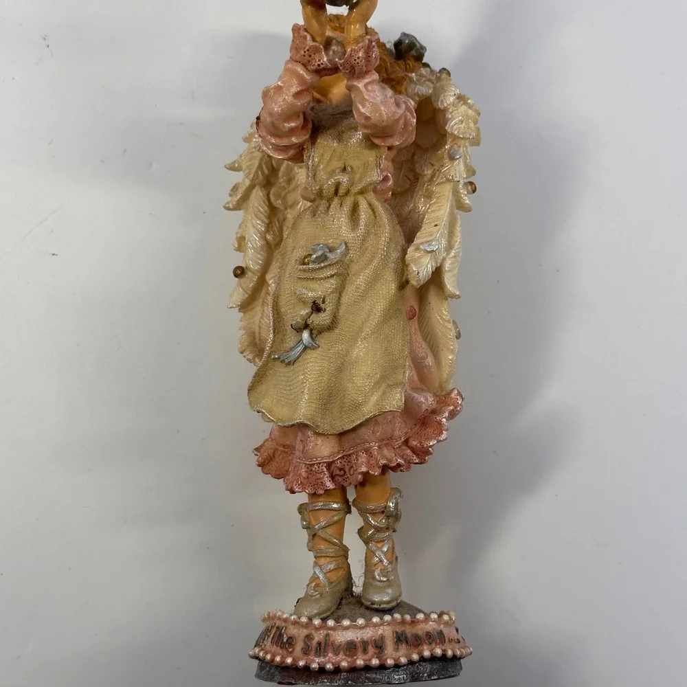 TBC 1998 Angel Figurine, The Silvery Moon, Home Decor, Collectible 426‎